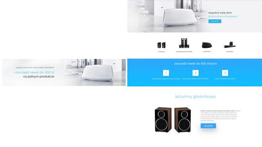 landing page i banery