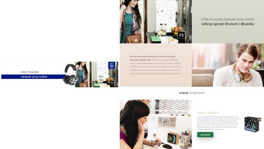 landing page i banery
