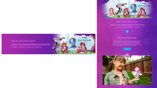 landing page i banery