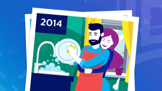 Social media - animacja