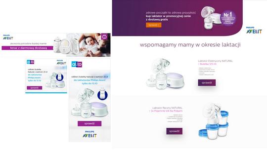 landing page i banery