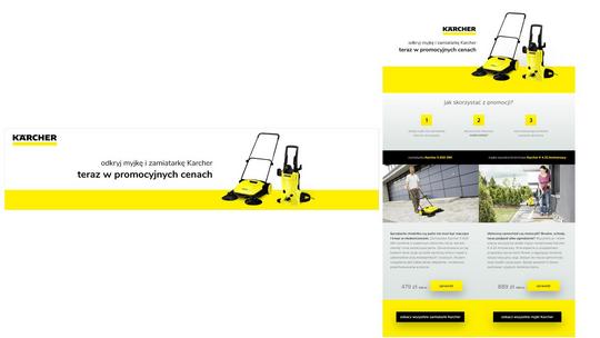 landing page i banery