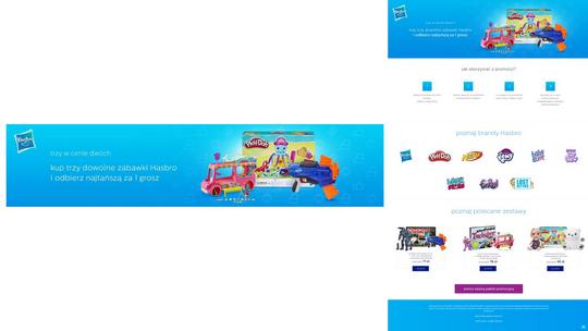 landing page i banery