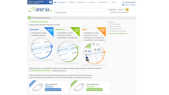 arena.pl - logo, www