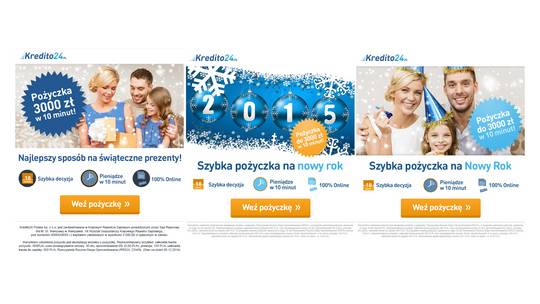 Kredito24 - mailing i banery